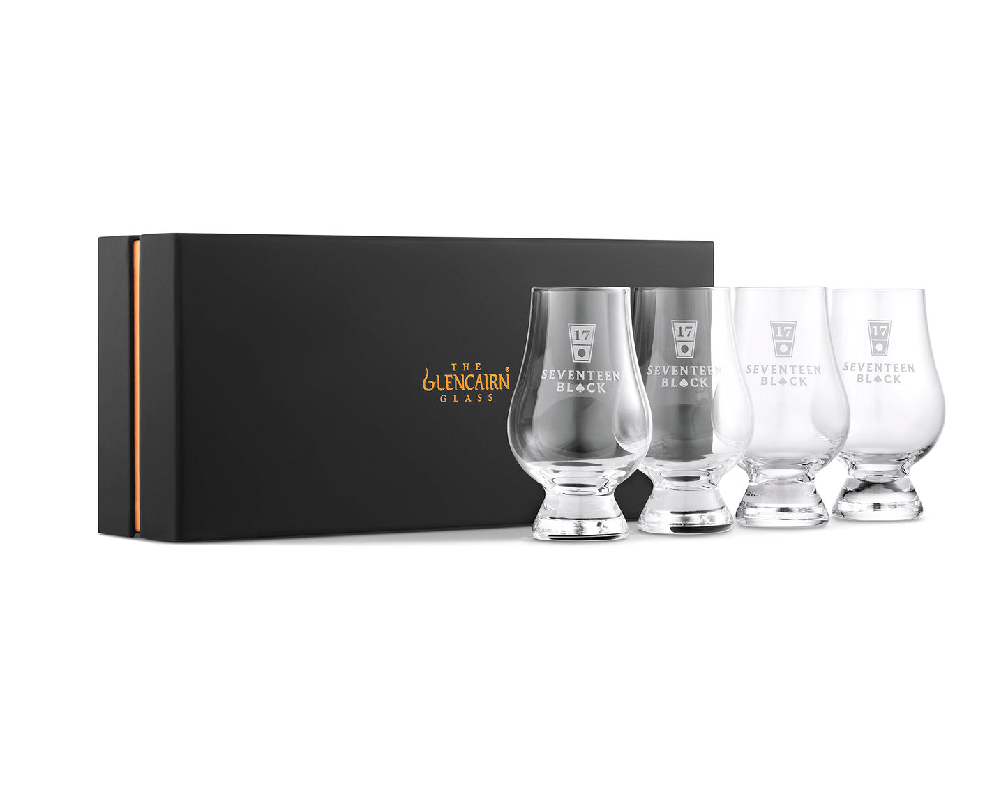 17 Black Glencairn Glass Gift Set of 4