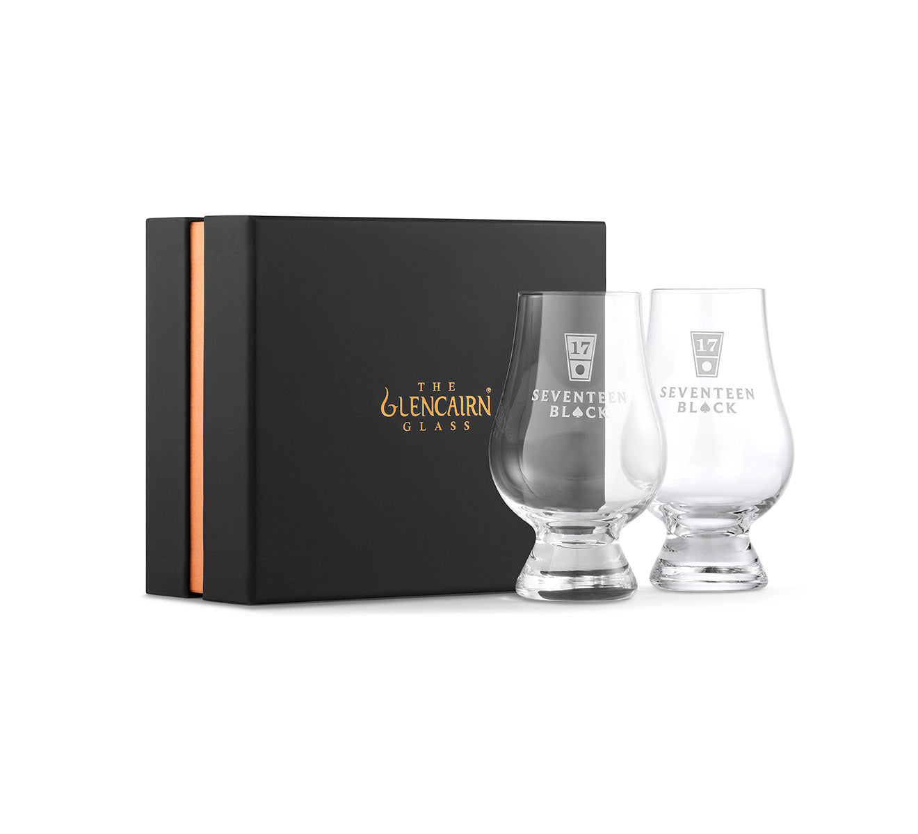 17 Black Glencairn Glass Gift Set of 2