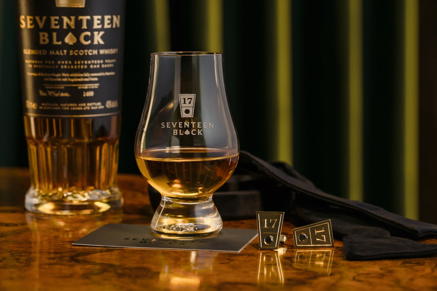 17 Black Glencairn Glass Gift Set of 2