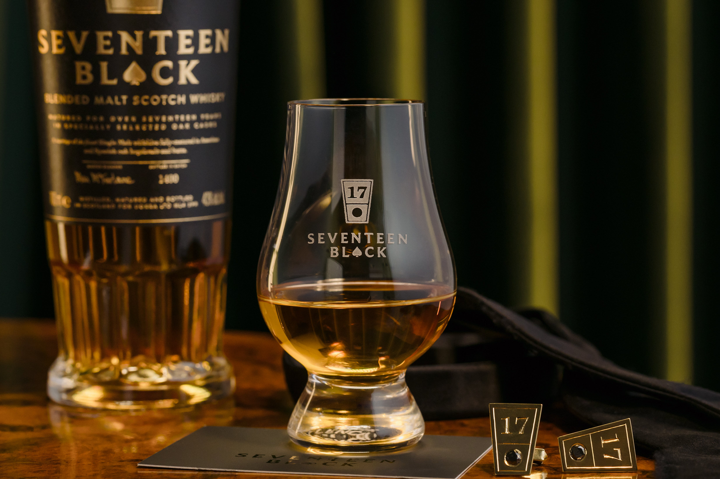 17 Black Glencairn Glass Gift Set of 4