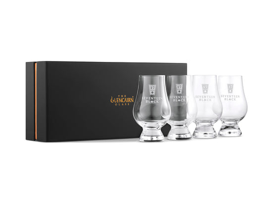 17 Black Glencairn Glass Gift Set of 4