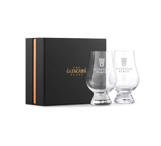 17 Black Glencairn Glass Gift Set of 2